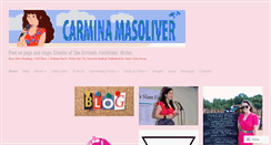 Desktop Screenshot of carminamasoliver.com
